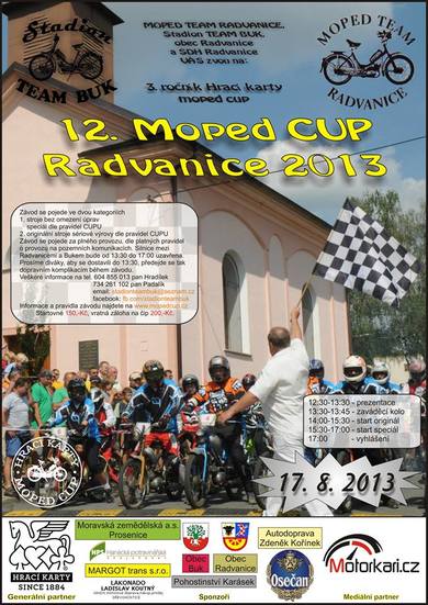 Plakát - MOPED CUP 2013