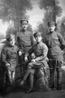 Sibiř 15.4.1919 - pan Antonín Kořínek a jeho tři kamarádi, pozdrav manželce