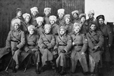 Důstojníci od 3. praporu, 4. pluku Šadrinsk 25.2. 1919